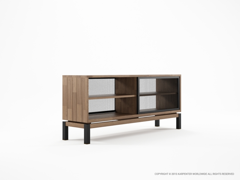 340_682 Комод 2 раздвижные двери 4 отсека Karpenter Color BeBop - Вид №1