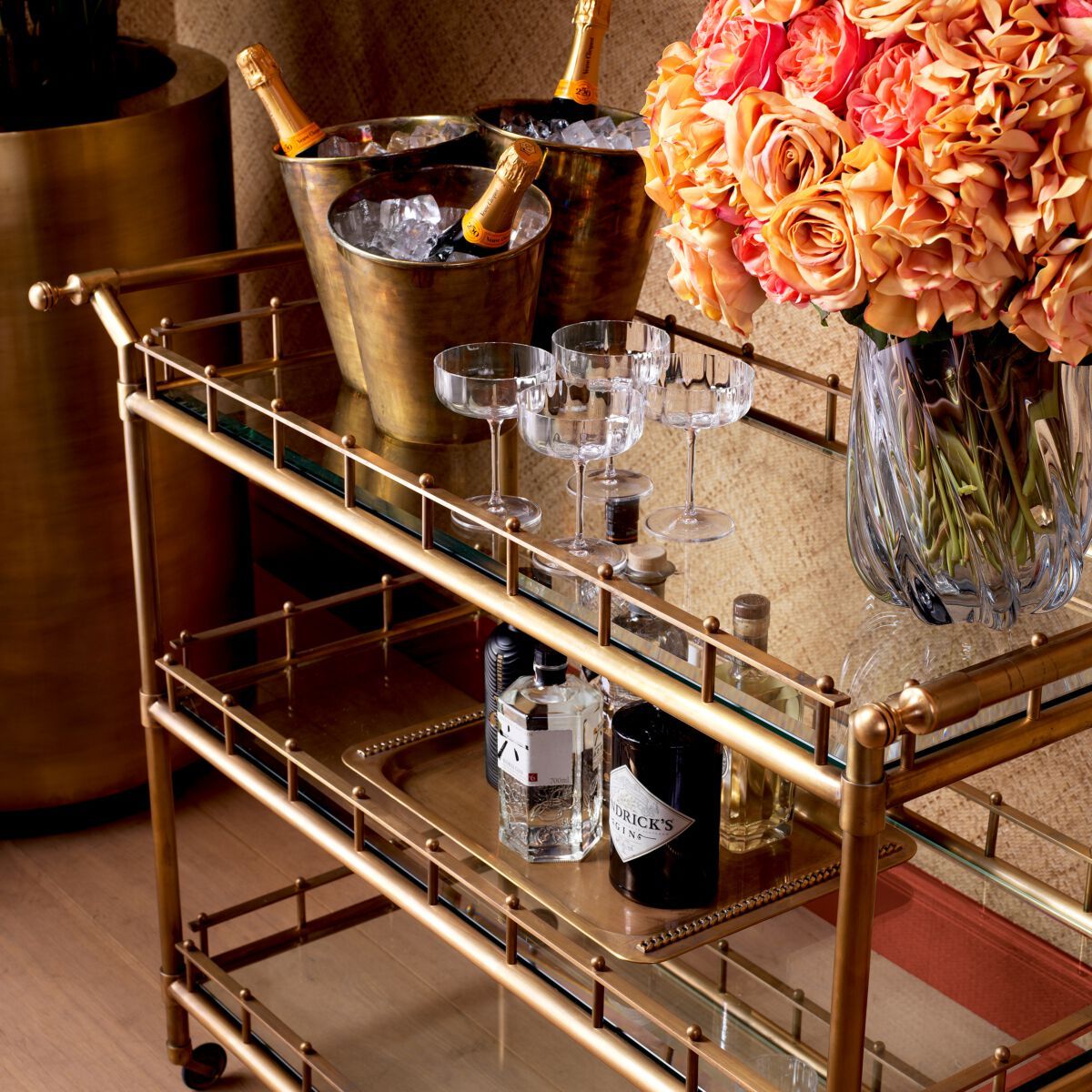 Латунное ведро для льда Eichholtz CHRISTIAN ARCH-00134473 - Вид №5