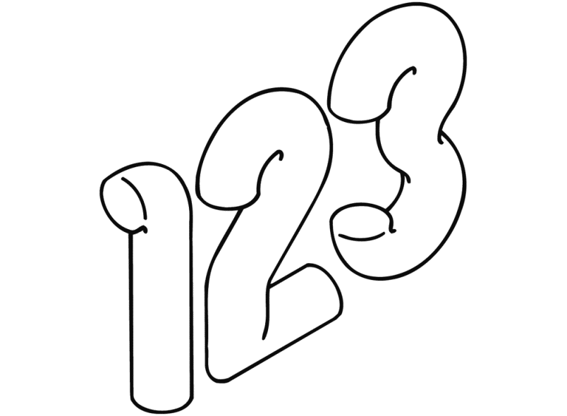 702.165.7 номера домов HEWI Türzubehör  - Вид №4