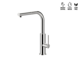 Однорычажный смеситель для кухни с ручным душем