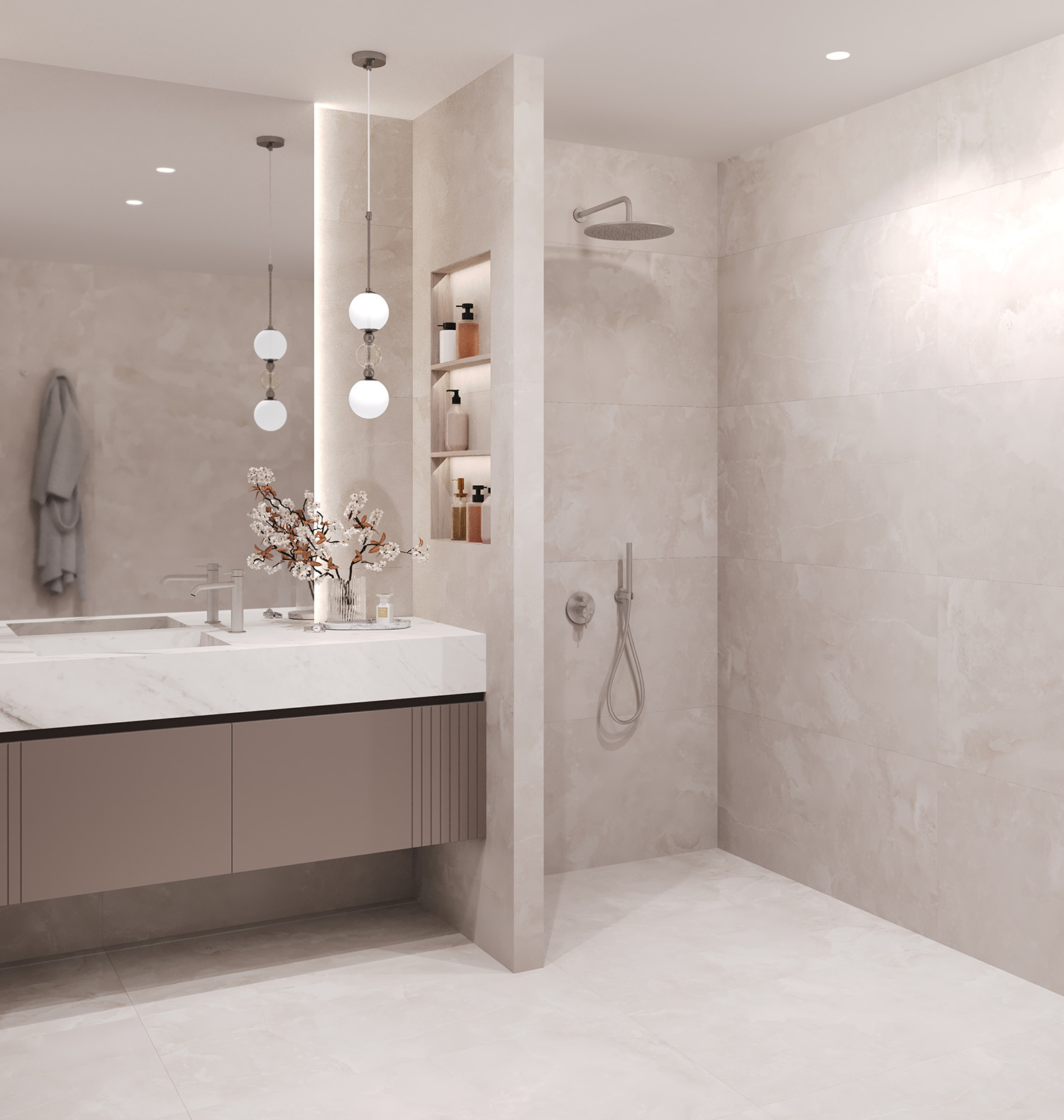 Luna Rossa: Бархатный Шёпот Керамогранита STP-ST283 INCOLOR LunaRossa - Вид №3