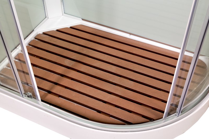 L 809 с гм. и эл. BLACK Душевая кабина DETO Серия L А102 L стандартная - Вид №5