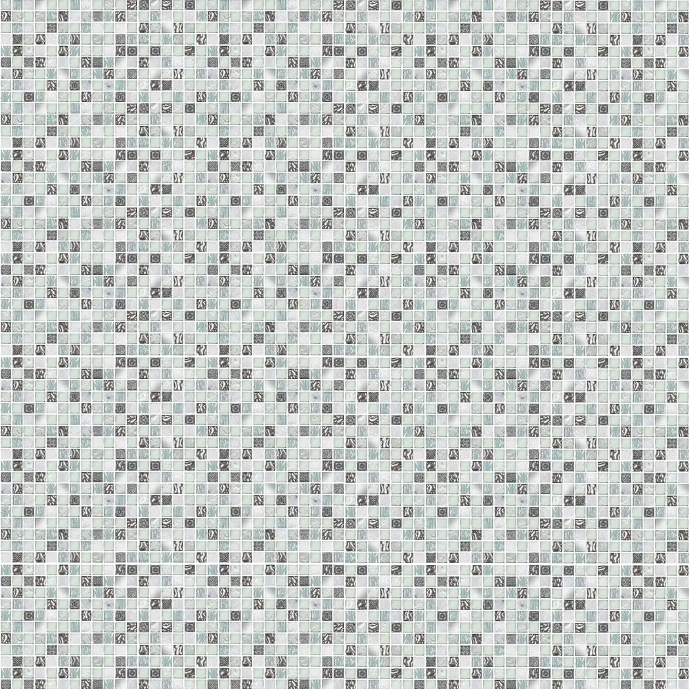 Мозаика стеклянная Azori Riviera 30x30 см цвет серый STLM-2064047 - Вид №1