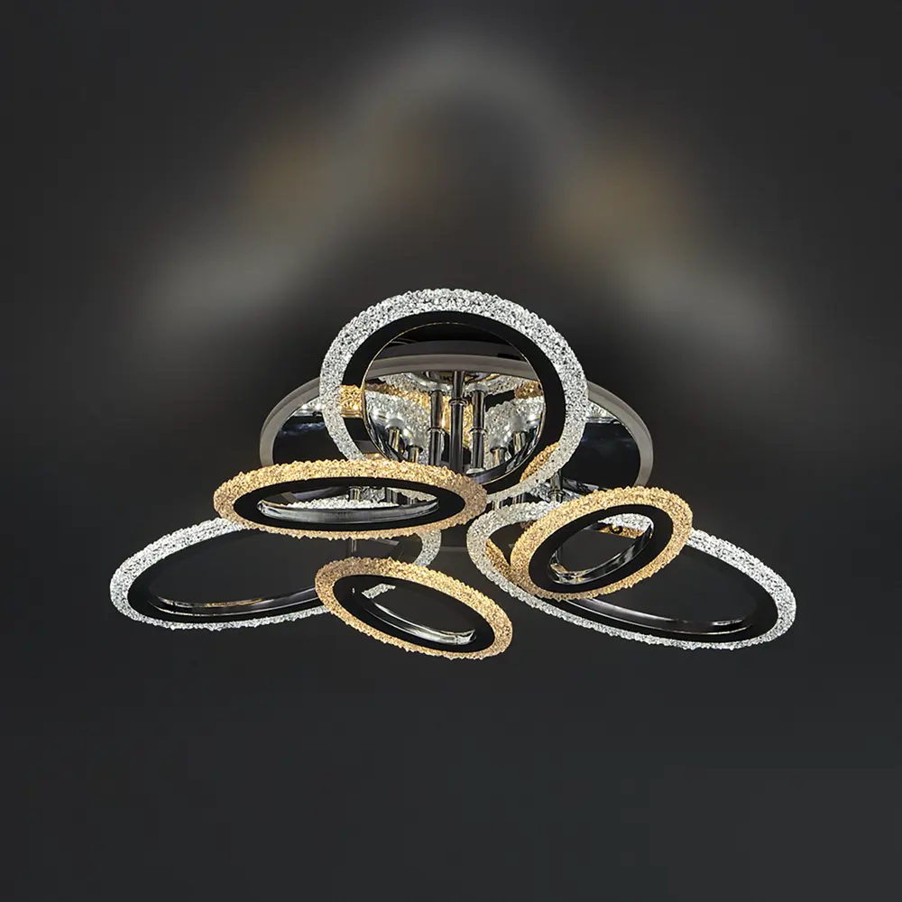 Люстра потолочная Jlight Lou 5644/150C LED цвет хром 84315609 STLM-2124141  - Вид №6