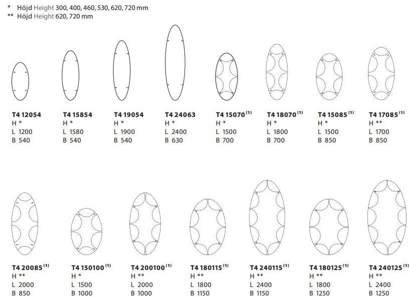 Karl Andersson Низкий овальный журнальный столик Trippo sun-id-1399759 - Вид №5
