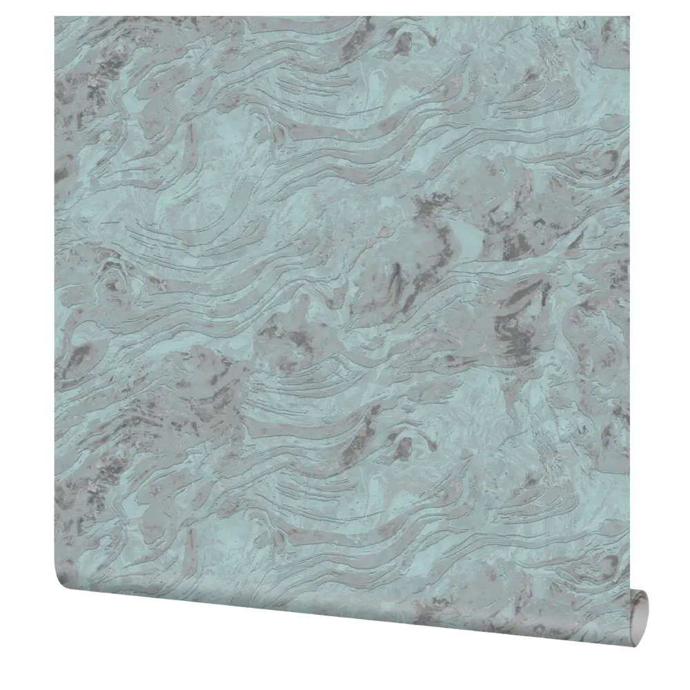 ELYSIUM Тиамат - Флизелиновые обои с абстрактным узором в зелёных тонах 89402944 STLM-1575151