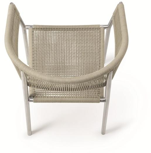 Ethimo Штабелируемый садовый стул из веревки Kilt Kisa00cg0 - Вид №9