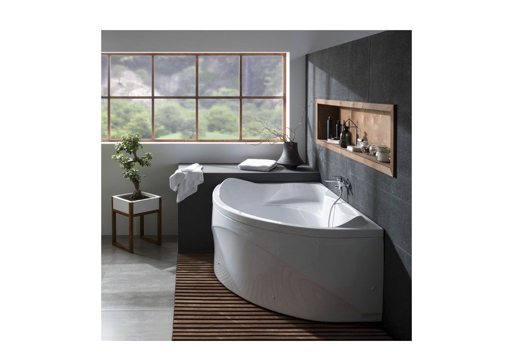 Акриловая ванна Aquanet Jamaica 160x100 L (г/м, а/м, сп/м, с/п, А3р, к/б, эл/у) 00168064 - Вид №8