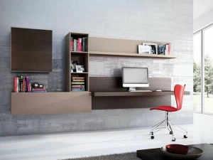 Kico Стенка из дерева с письменным столом Home office