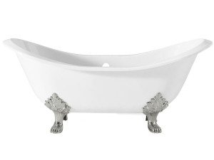 Чугунная ванна на ногах
