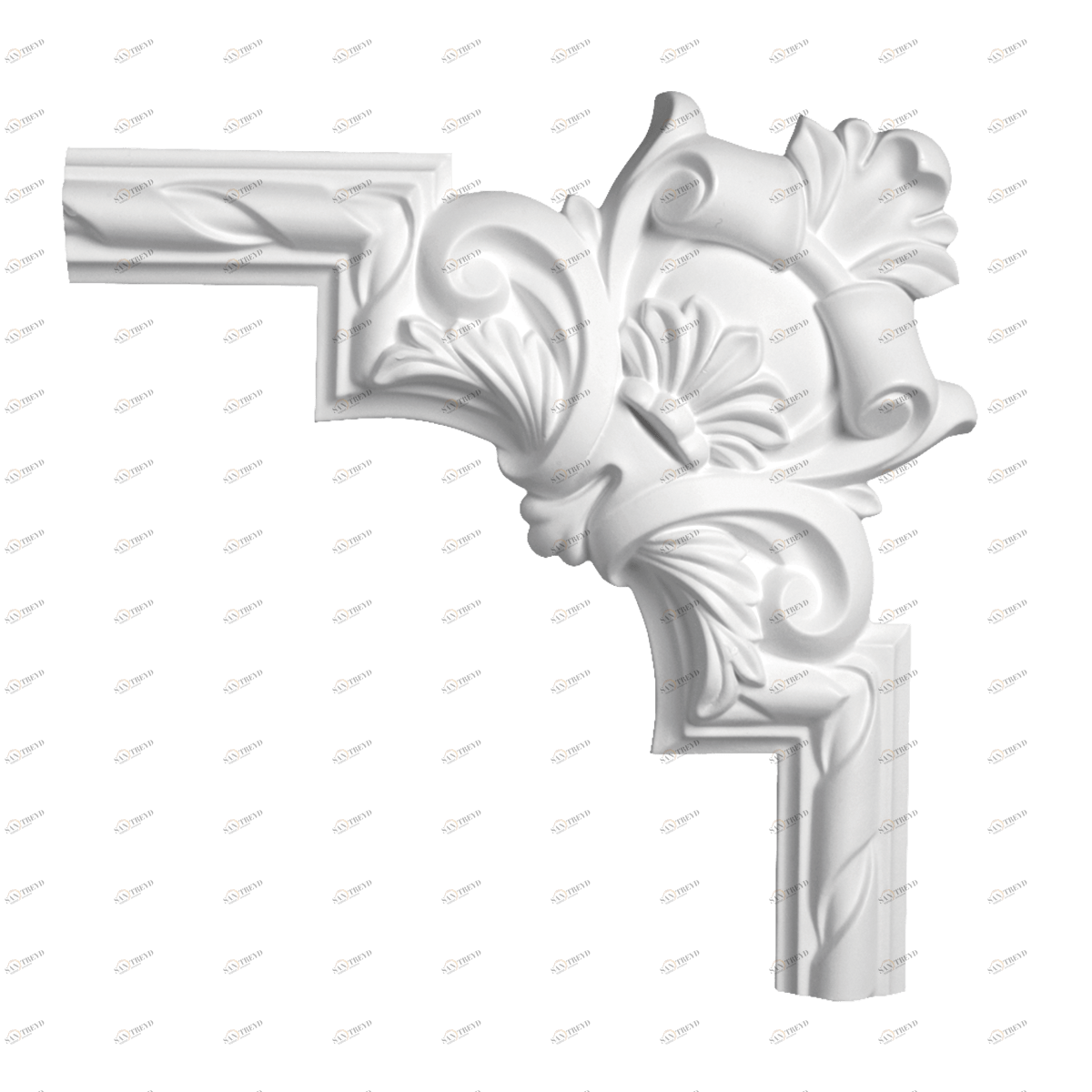 ЕВРОПЛАСТ 1.52.288 Угловой элемент 1.52.288 Пенополиуретан 