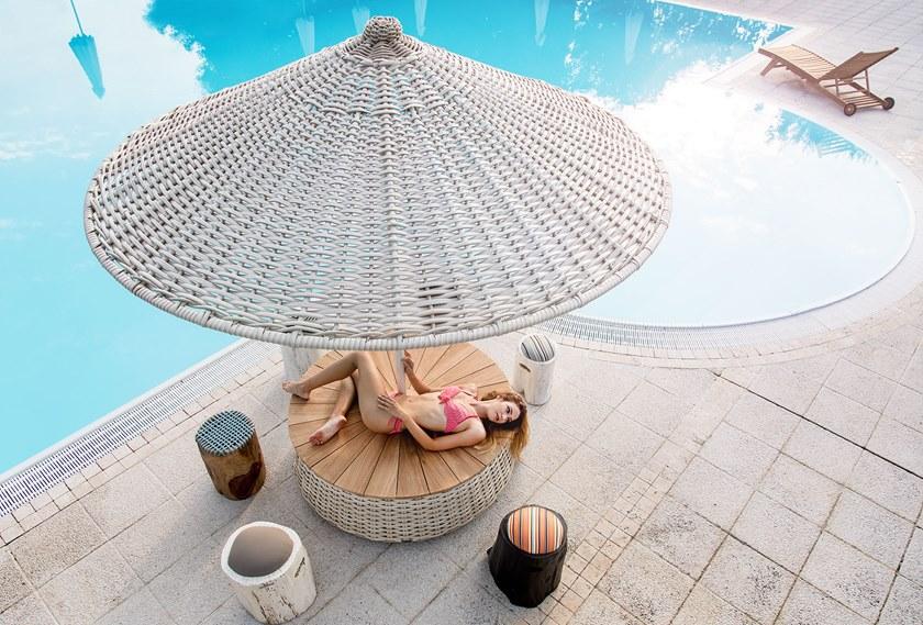 cbdesign Круглый зонт со столом Carribean N860n1 - Вид №6