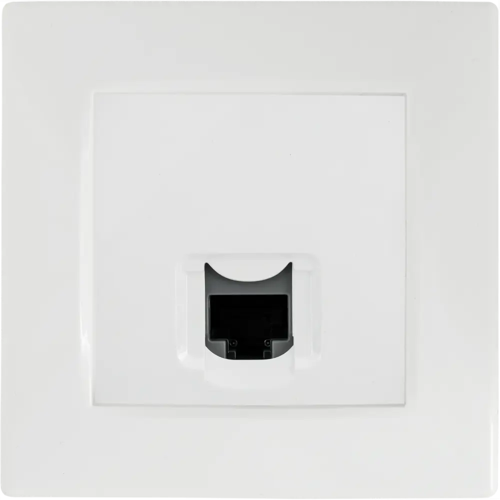 Розетка компьютерная RJ45 категория 6 UTP Legrand Etika цвет белый STLM-2140301 - Вид №3