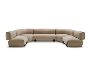 Секционный диван из ткани