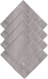 10616532 Крестецкая строчка Набор из 4 салфеток 40x40см Ткань