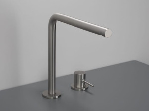 Смеситель для раковины из нержавеющей стали с 2 отверстиями