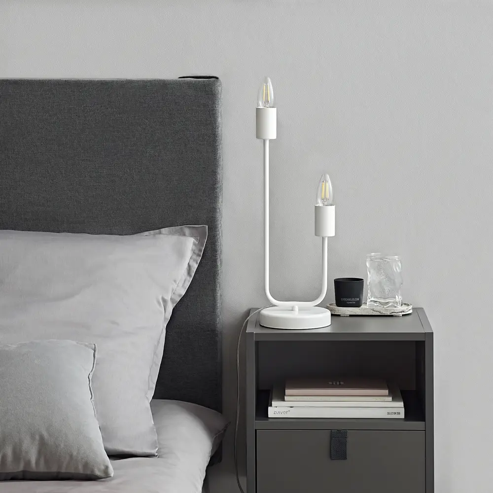 КЛЮЧНИК Настольная лампа «Атлантида» — современный светильник с открытыми плафонами 86763010 STLM-0071456 - Вид №8