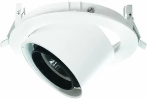 Linea Light Group Регулируемый встраиваемый светодиодный светильник из алюминия Optus