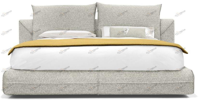 Arketipo Двуспальная кровать из ткани с мягким изголовьем Closeup sun-id-1512577