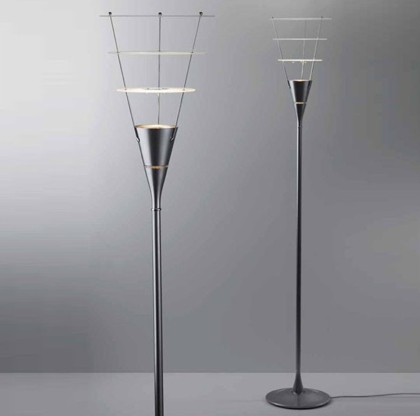 Торшер белый 199,5х33 см Saturnina D25C0351 FABBIAN  00-3882416 Белый;прозрачный;хром  - Вид №1