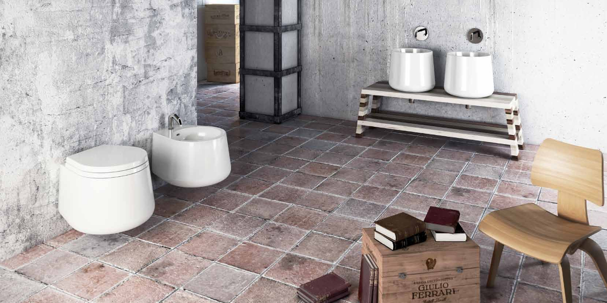 CT00500001 Подвесной унитаз настенный Белый Disegno Ceramica CATINO Италия - Вид №1