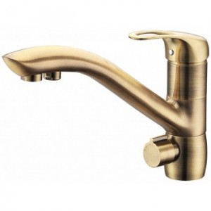 Zorg ZR 404 KF BR бронза Смеситель для кухни Zorg 200х240