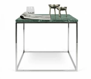 TemaHome Квадратный мраморный журнальный столик Gleam