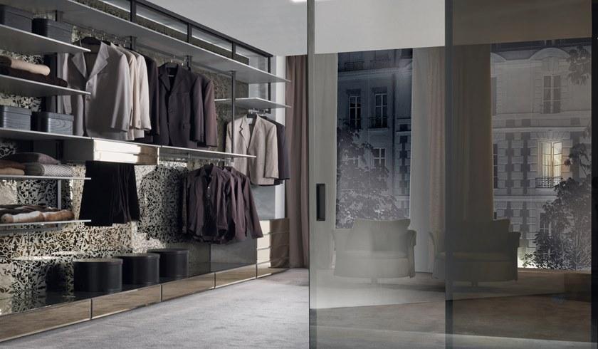 Longhi Модульная угловая гардеробная Aluminiun chic – doors Serie 390 - Вид №2