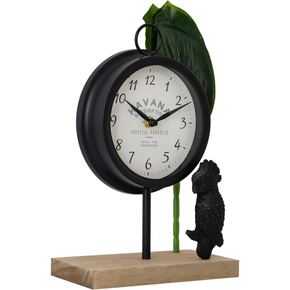 Часы настольные Atmosphera с цветком 9.2x28.5x19 см 179416 STLM-2136451 - Вид №2