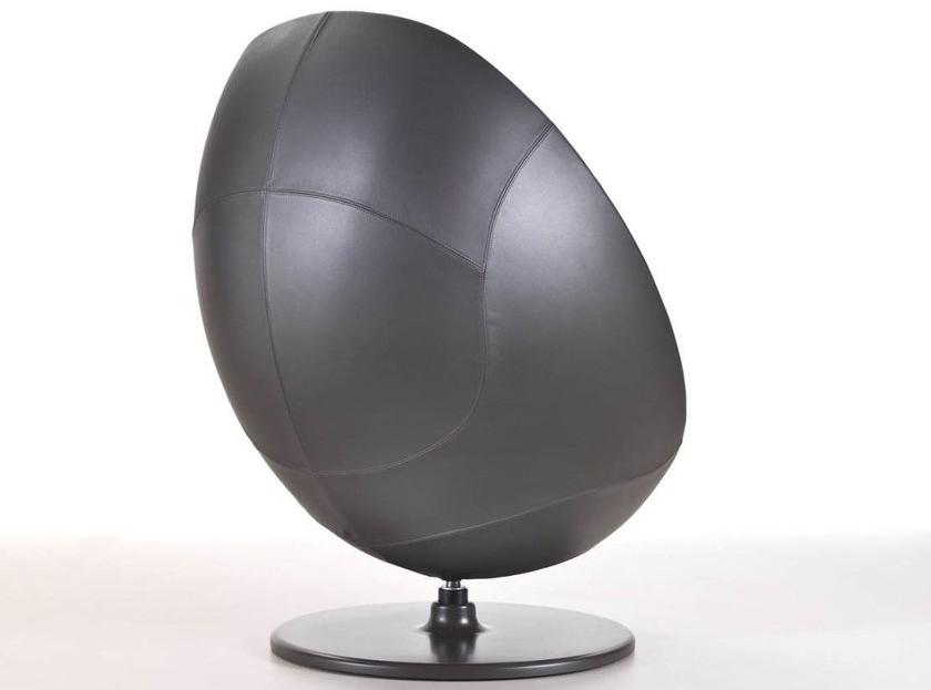 i 4 Mariani Вращающееся кресло с кожаной обивкой sun-id-1465131 - Вид №3