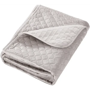 Покрывало Velvet 200x220 см полиэстер цвет бежевый 88035616 STLM-2061864