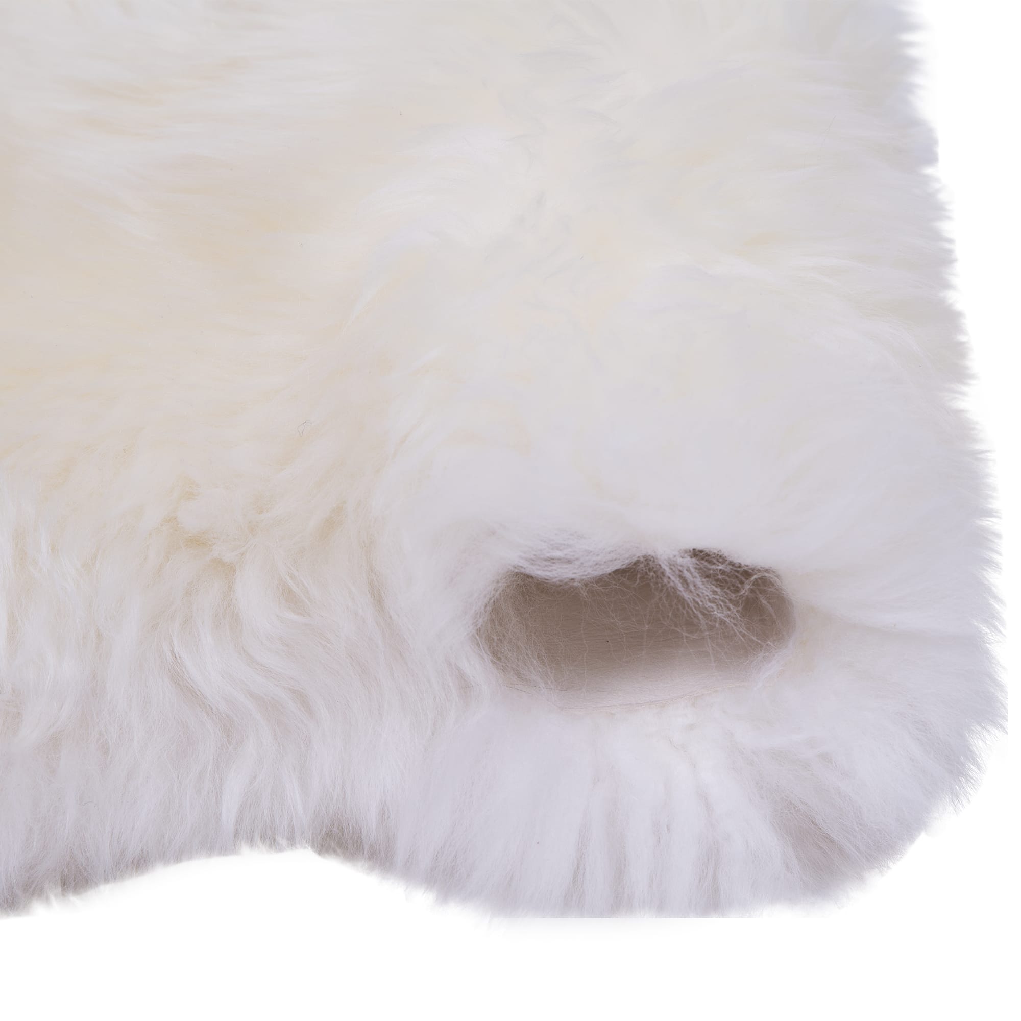 16353302 Шкура овечья двойная 1.55x0.5 м цвет белый Santreyd  - Вид №2