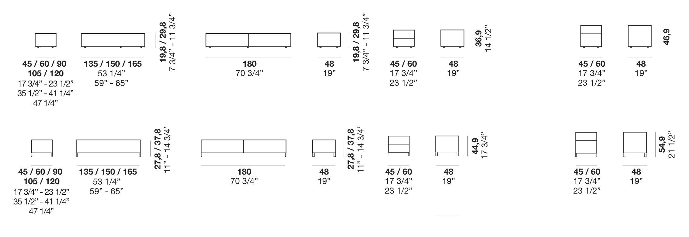 Деревянная тумбочка с ящиками Alf DaFrè Fil ARCH-00029648 - Вид №8