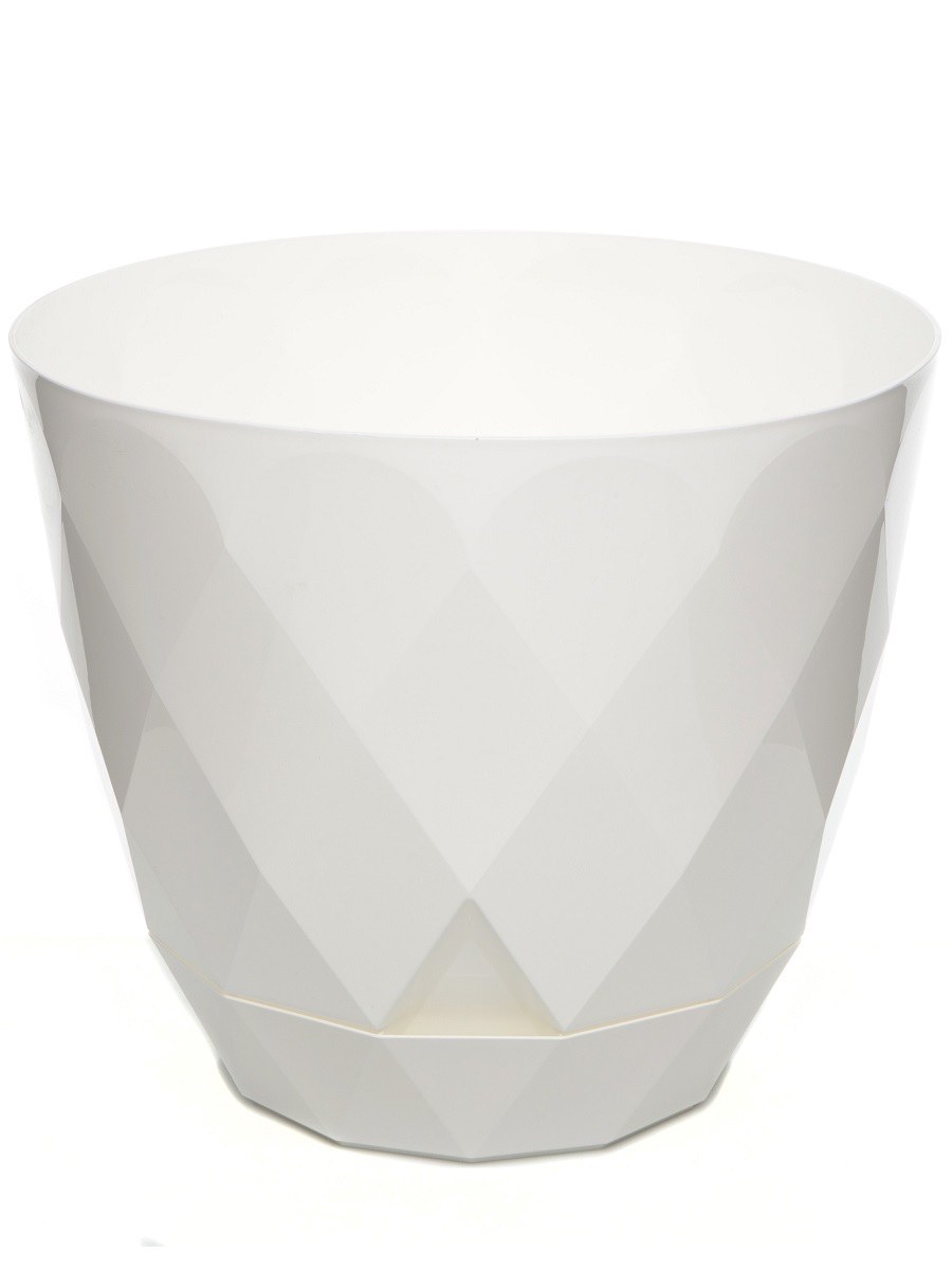 Горшок для цветов Rico 26L White NAVAKO 16044