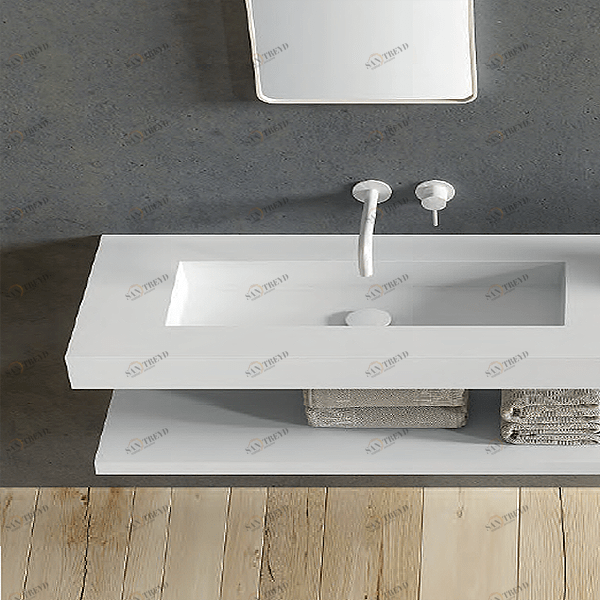 Y05 Накладная раковина под столешницу  овальная McBath PUZZLE