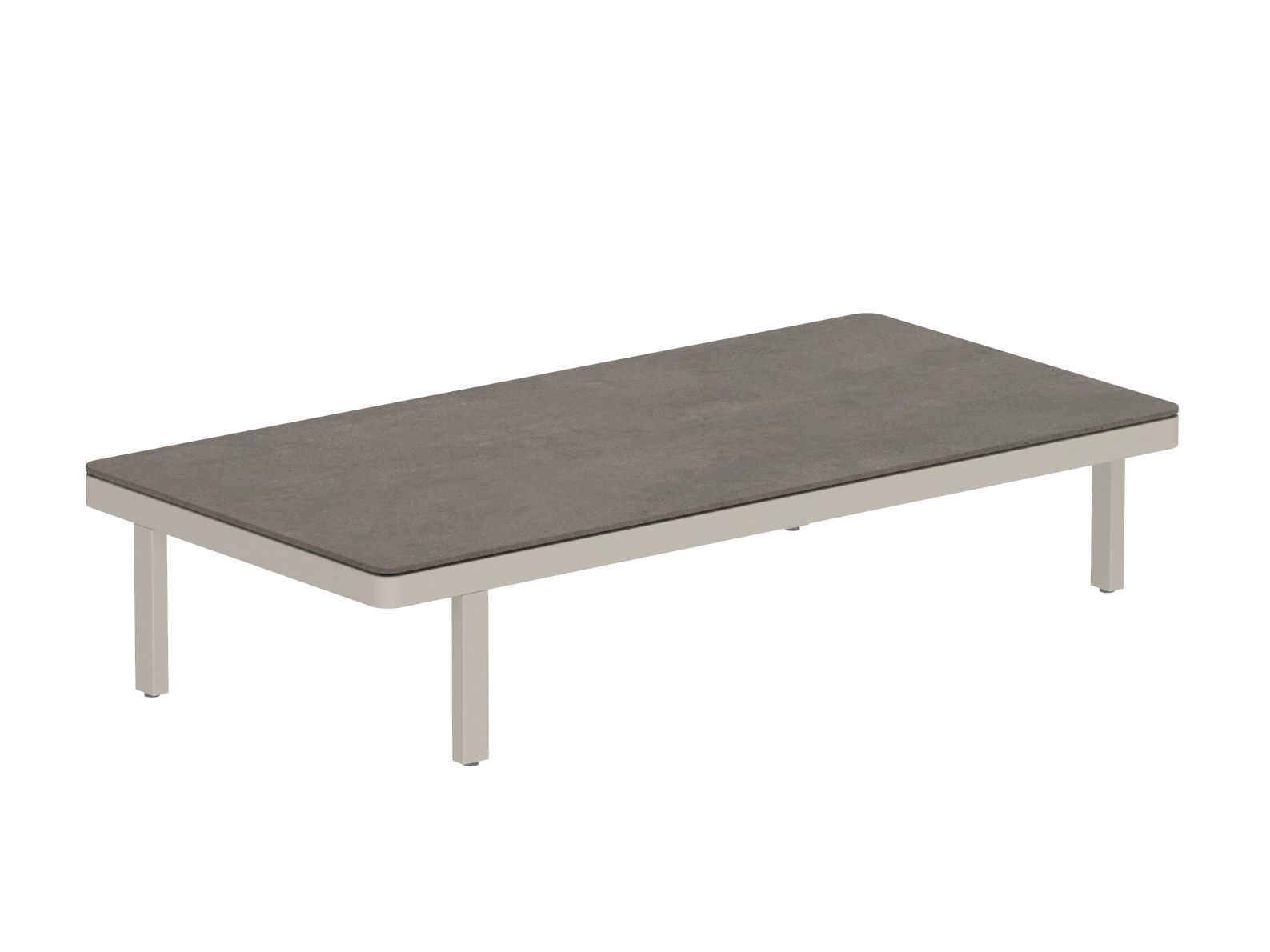 Алюминиевый прямоугольный садовый столик с порошковым покрытием Royal Botania Alura Lounge ARCH-00054418 - Вид №5