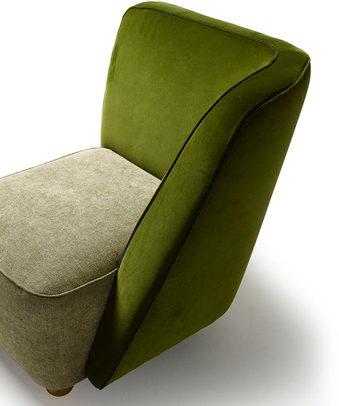 MARIONI Угловое кресло из ткани Baia I0311 - Вид №1