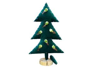 Бархатная рождественская елка