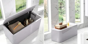 Ящик для хранения в ванну GLAMB9640 GPL Ambiance Bain