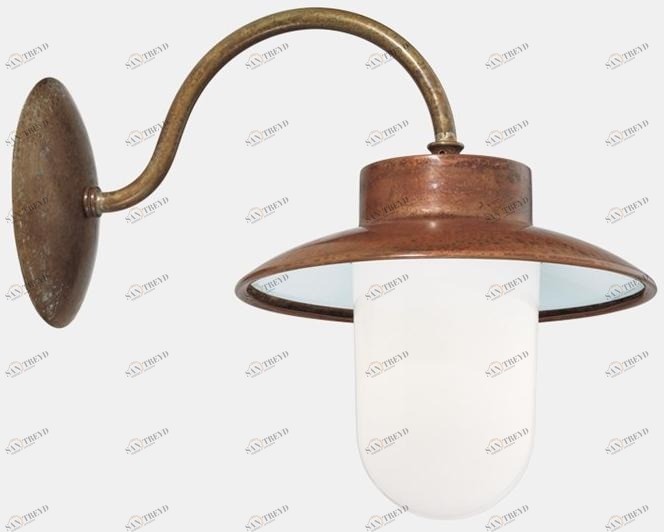 Il Fanale Настенный светильник из металла с прямым светом Calmaggiore 231.03.orb