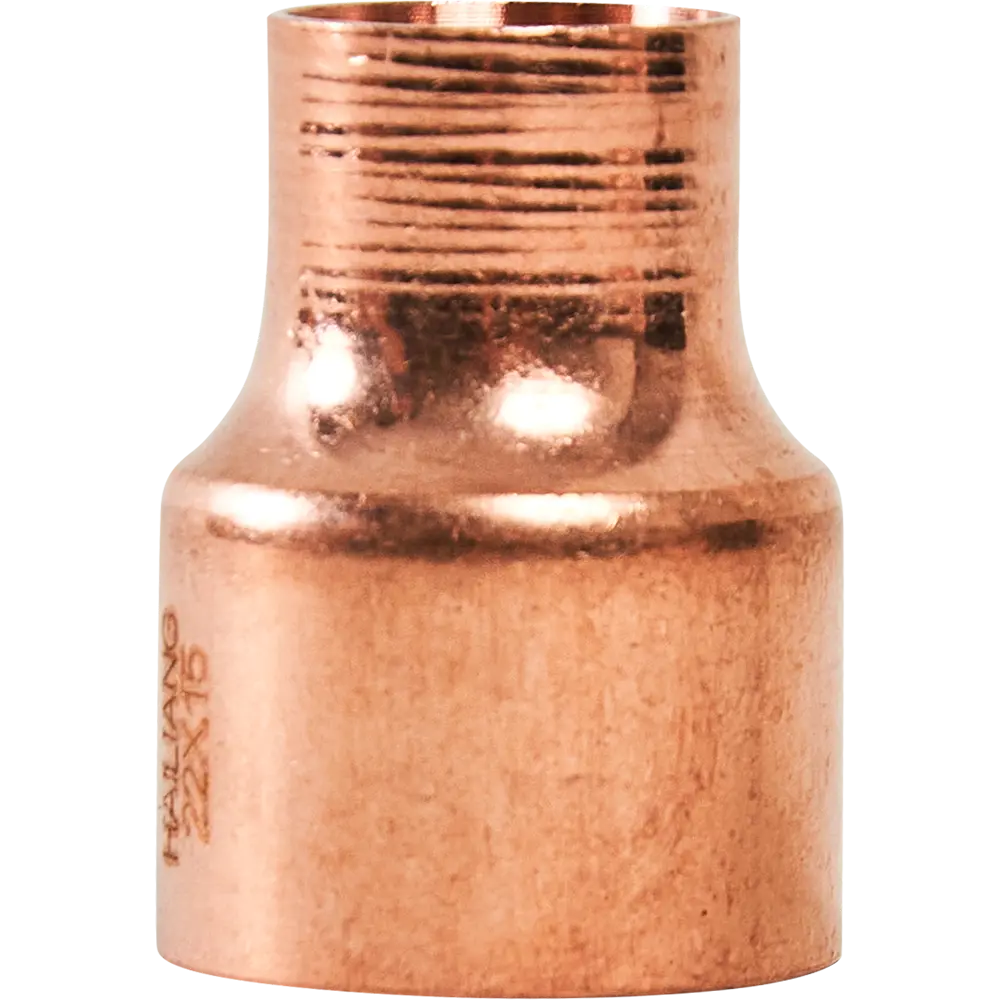 Муфта переходная двухраструбная Hailiang ø22x15 мм медь STLM-2208325 - Вид №1