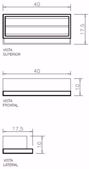 Vallvé Держатель для полотенец / полка для ванной Use 0520098 / 0520102 - Вид №2