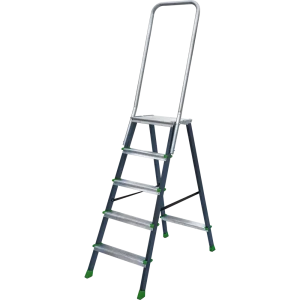 Стремянка стальная Новая Высота NV2136 5 ступеней, максимальная нагрузка 150 кг