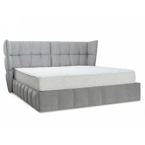 Кровать двуспальная 180х200 серая Venture Flow ICON DESIGNE VENTURE 177942 Серый
