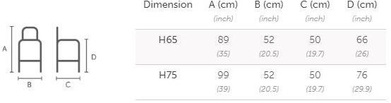 Midj Высокий деревянный табурет со спинкой и подставкой для ног Maya sun-id-1399955 - Вид №2