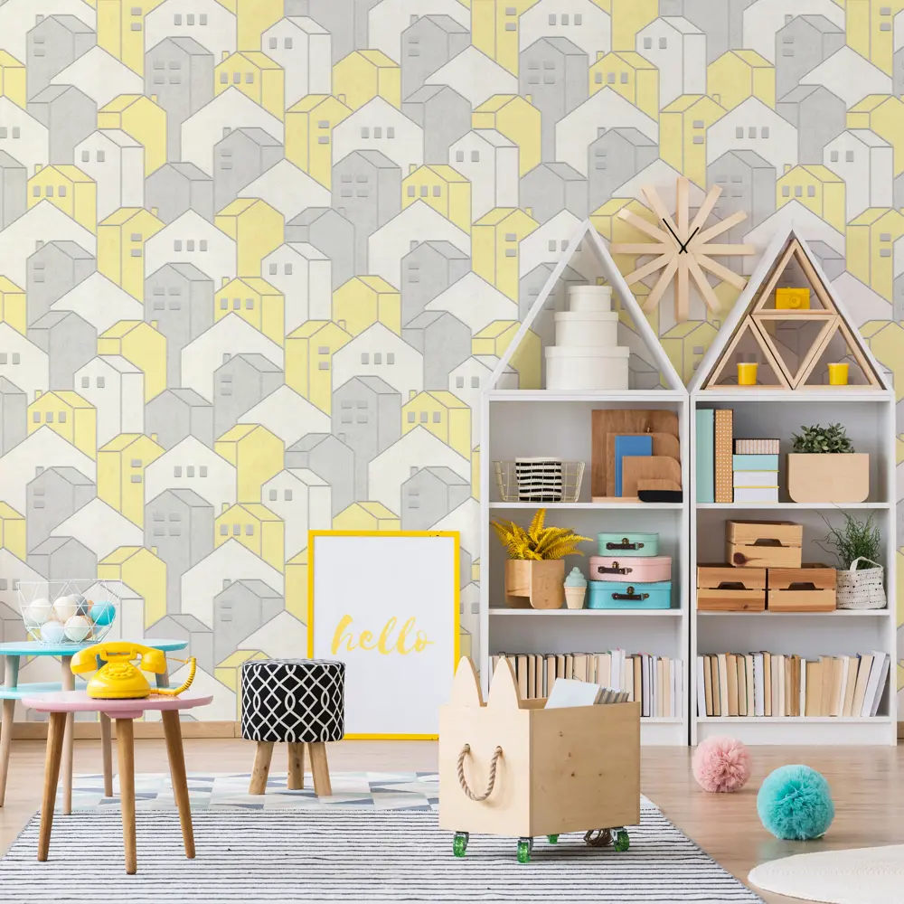 Обои флизелиновые Аспект Ру Андерсен желтые 1.06 м 70360-43 АСП STLM-2066559 - Вид №2