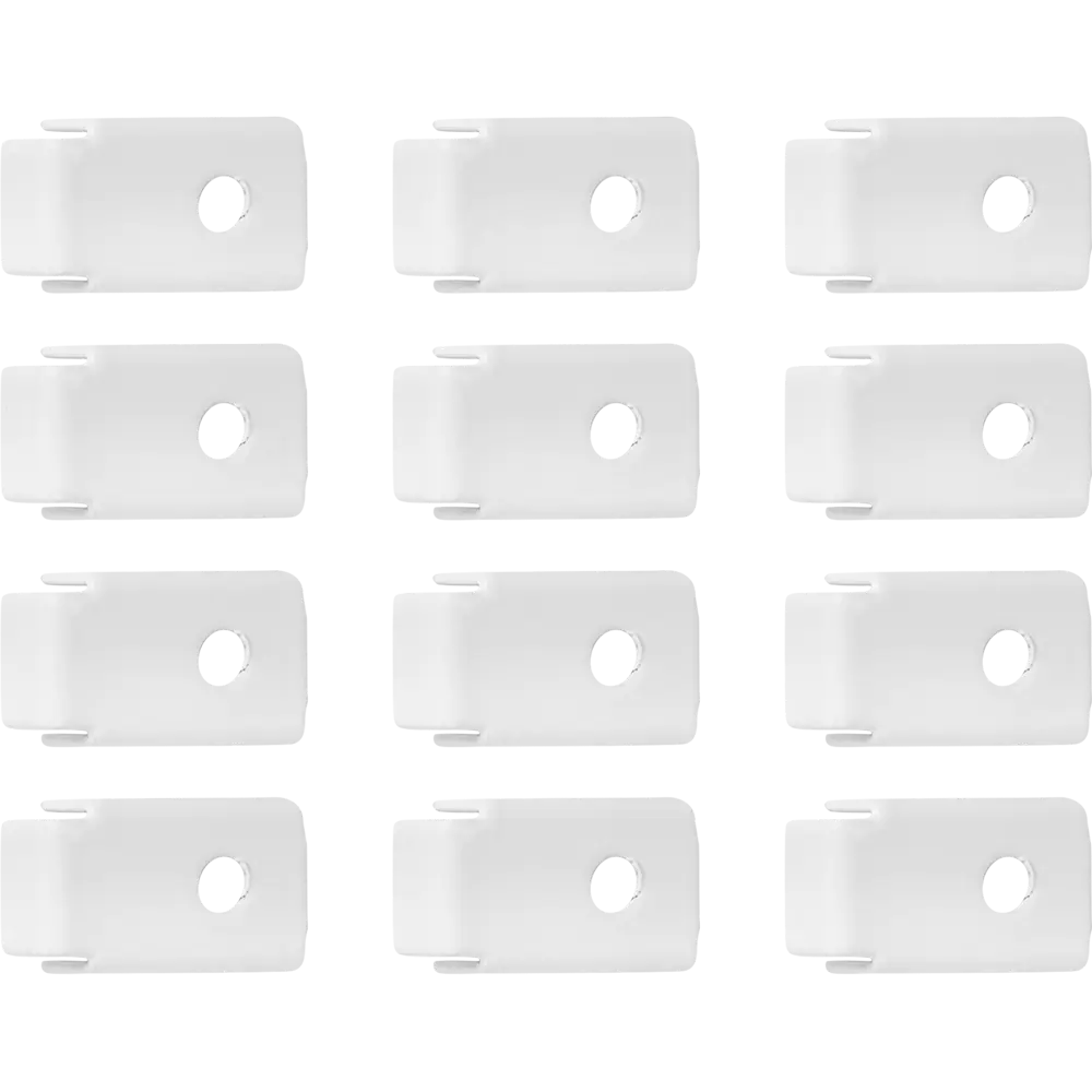 Кронштейн однорядный KONSENSA для полки 1 см сталь цвет белый STLM-2112796 - Вид №1