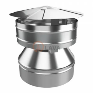 Зонт-дефлектор LAVA 200/300, нерж. 439 (0,5)