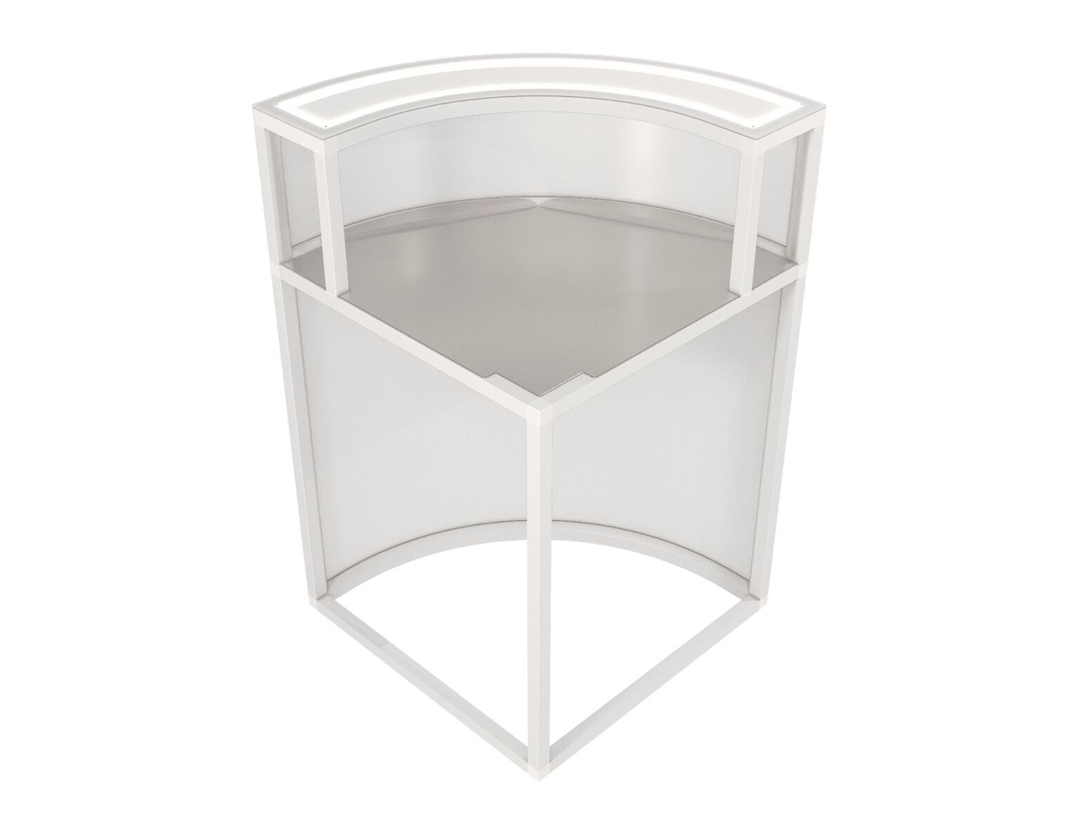 Изогнутый модуль для рабочих станций Station Deus® Deus 7 ARCH-00091396