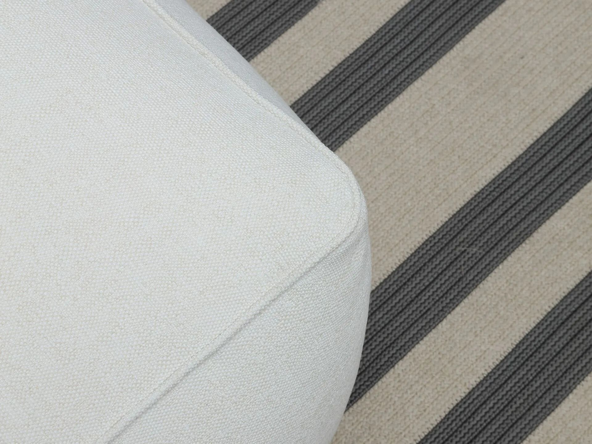 Открытый ткань сад квадратный пуфик Nodo Italia Beach House ARCH-00090988 - Вид №2